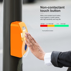 Controlador de semáforo con botón táctil para peatones, indicaciones de voz y pantalla LED de matriz de puntos 3 en 1 - Product Image 5