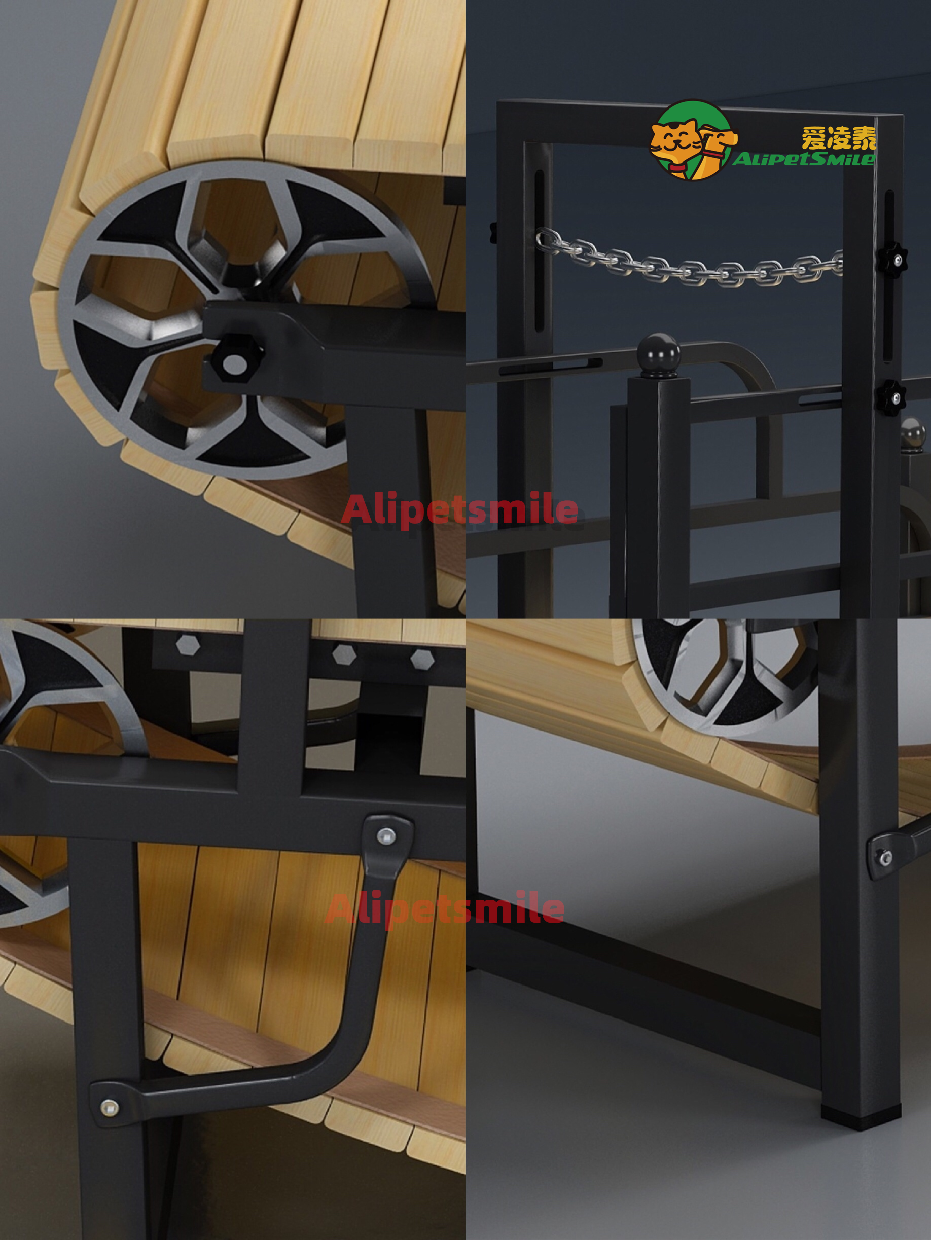 Eco-Friendly Dog Treadmill for Indoor Training Running Machine