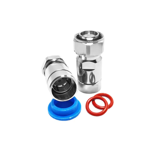 РЧ коаксиальный разъем L20 прямой тип Mini Din 4,3-10 штекер зажим для 1/2 LDF4 кольцевой питающий кабель LCF12 - Product Image 1