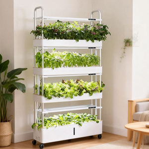 Système de jardinage hydroponique intelligent à 4 étages pour l'<span class=keywords><strong>intérieur</strong></span> avec éclairage LED pour la culture <span class=keywords><strong>autonome</strong></span> à domicile - Product Image 1
