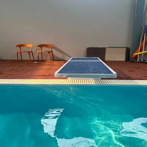 Trampolín de <span class=keywords><strong>Fibra</strong></span> de Vidrio y Plataforma de Salto, Herramientas Esenciales para Piscinas al Aire Libre y Domésticas - Product Image 5