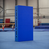 Gymnastik-Matte mit Hochdichter Schaumstoffpolsterung, Umweltfreundliches PU-PVC, Wasserdicht, 3x8 ft, 4x8 ft, 5x10 ft, 10-30cm Dick, Professionelle Landematte