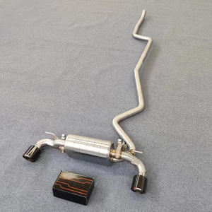 Sistema de Escape Catback con Válvula de Acero Inoxidable 304 para <span class=keywords><strong>BMW</strong></span> 116i <span class=keywords><strong>118i</strong></span> 120i F20 1.5T - Product Image 1