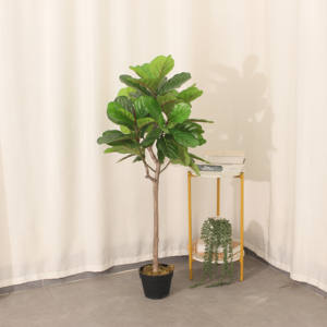 ต้นไม้ประดิษฐ์ใบมะเดื่อพลาสติก/ผ้า รุ่น JWS4037 เป็นมิตรกับสิ่งแวดล้อม ขนาด 120-180 ซม. สำหรับตกแต่ง<span class=keywords><strong>บ้าน</strong></span>และสวน - Product Image 5