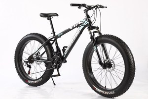 Bicicleta de Montaña para Playa/Nieve de Velocidad Variable, Suspensión Delantera, Doble Disco, Cuadro de Acero al Carbono, Neumáticos Extra Anchos 4.0 para 003 003 003 - Product Image 3