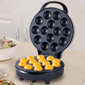 Machine à takoyaki électrique, gril à boulettes de poulpe antiadhésif à 16 trous, mini-gril multifonctionnel pour takoyaki, boulettes de viande et en-cas - Product Image 5