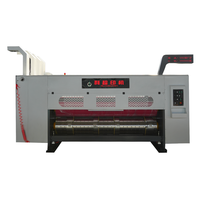 High Speed Automatic Corrugated Pizza Box Printer Corrugated Cardboard Carton Box Flexo Printing Die Cutting Making Machine