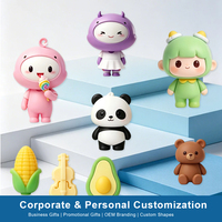 Clé USB personnalisée avec logo 3D en PVC, design de votre idée, forme de dessin animé, 4 Go, 8 Go, 32 Go, 64 Go, clé USB personnalisée