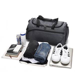 Borsa da palestra per pendolari da viaggio impermeabile all'aperto Logo personalizzato 22L Bolsa de lona deportiva <span class=keywords><strong>nuoto</strong></span> Fitness Training Sport <span class=keywords><strong>borsone</strong></span> - Product Image 2