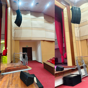 Horiuna L-212-DPA כפול 12 אינץ 'דו-כיוונית מלא הספק פעיל עם מגבר כיתה d עבור אודיטוריומים - Product Image 5