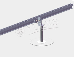 Yuens TPU ฐานหลังคาพีวีซีแนวตั้งระบบพลังงานแนวตั้งเฟรมพลังงานสนับสนุนสำหรับแผงเซลล์แสงอาทิตย์ - Product Image 4