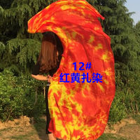 Voile de soie pour femmes Costume de danse orientale Foulards de main de danse de culte Voiles de soie