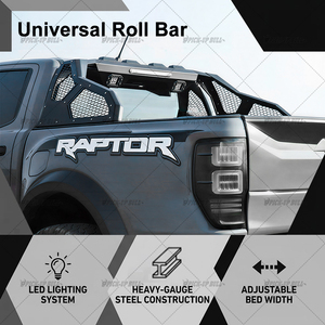 Barra Antivuelco Universal HM de Acero para <span class=keywords><strong>Pick</strong></span> <span class=keywords><strong>Up</strong></span> Ranger Hilux Revo Rocco Vigo para <span class=keywords><strong>NP</strong></span> <span class=keywords><strong>300</strong></span> Dmax para <span class=keywords><strong>Nissan</strong></span> Navara - Product Image 6