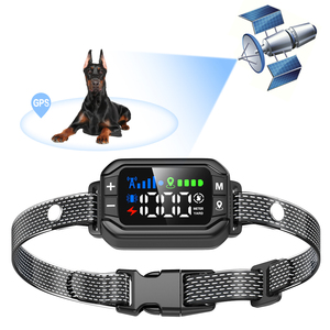 GPS Wireless Hunde zauns ystem Elektro schock halsband IPX7 Wasserdichtes wiederauf lad bares Hunde behälters ystem für Camping im Freien - Product Image 1
