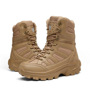 Комфортные жесткие ботинки из искусственной кожи и резины на резиновой подошве, Оригинальные тактические ботинки со стальным носком, африканская Россия - Product Image 4
