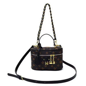 Sac à main décontracté de luxe pour femmes, sac à bandoulière, sac à main en cuir PU, fermeture ouverte, imperméable - Product Image 2