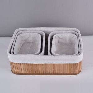 Cesto per la casa di bambù per la biancheria <span class=keywords><strong>da</strong></span> <span class=keywords><strong>bagno</strong></span> - Product Image 1