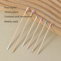Colormark vernis à ongles Gel dissolvant cotons-tiges Double extrémité pointu hygiénique nettoyage maquillage Nail Art tatouage sourcil coton
