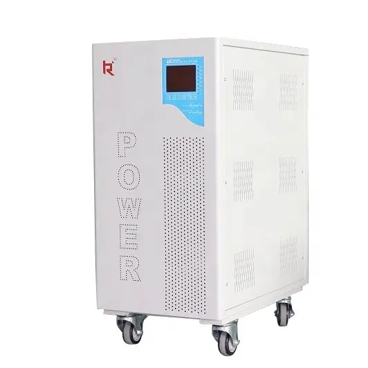 Voltage Regulator 3 Phase 3 Phase SVC 60KVA Power Automatic Ac Voltage Regulator Stabilizer AVR