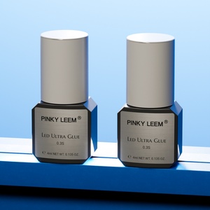 Pinky Leem New Tech LED Eyelash Glue 0.3sec Fast Drying <b>UV</b> <b>Light</b> Lash Glue Eyelash Extensions <b>UV</b> Led Eyelash System Adhesive - Product Image 1
