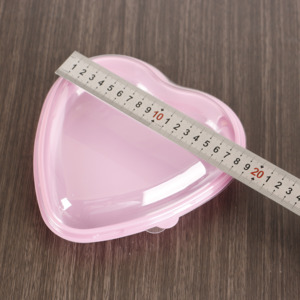 Plastic Heart Shaped Chocolate Boxes Containers For Strawberries Heart Gift Box