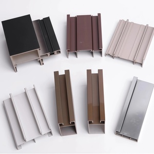 Profils en <span class=keywords><strong>aluminium</strong></span> personnalisés SUNTECH ALUMINUM Série 6000 pour les fenêtres et portes coulissantes et à battants destinées au marché du Cameroun et de l'Afrique centrale - Product Image 5