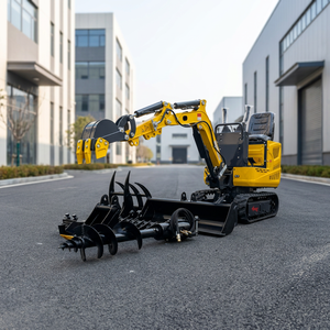 Mini-excavatrice chinoise, nouvelle vente en gros, best-seller, mini-excavatrice de 1,2 tonne, mini-pelleuse - Product Image 2