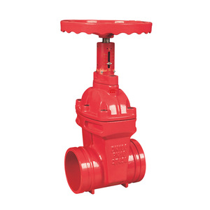 Grooved Protective Gate Valve DN50-200 Soft <b>Sealing</b> Type For Water Flow Control OEM Customization - Product Image 2