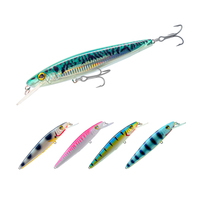 Leurre flottant Minnow de 180 mm, 68 g, en plastique ABS, 3 m, avec fil en acier inoxydable pour la pêche en lac
