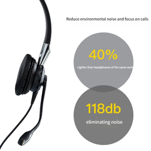 <span class=keywords><strong>Jabra</strong></span> BIZ 2400 II Duo <span class=keywords><strong>QD</strong></span> Téléphone spécial pour centre d'appels, opérateur, service client, conférence, bureau, réduction active du bruit - Product Image 6