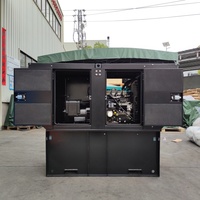 Generador Perkins de Alta Eficiencia de 20kW, 24kW, 30kW, 50kW con Alternador Leroy-Somer, Marco Abierto, ATS, Tiempo de Funcionamiento Extendido, Diésel Silencioso