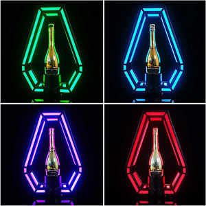 Venta de fábrica Acrílico Lujo LED Iluminación VIP Botella Glorifier Botella Presentador para Night Club - Product Image 5