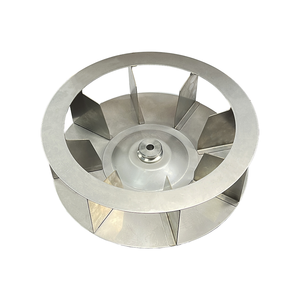 Lame diritte in acciaio inox 350mm centrifugo <span class=keywords><strong>Sirocco</strong></span> ventilatore ruota per forno - Product Image 2