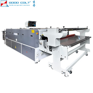 <span class=keywords><strong>Machine</strong></span> de laminage à chaud par pression continue utilisant un film adhésif thermofusible et une entoilage <span class=keywords><strong>thermocollante</strong></span> - Product Image 1