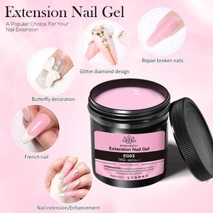 BORN PRETTY 225g 500g 1kg Camouflage Jelly Acrylic Extension <strong>Gel</strong> No Heat Solid Builder Nail <strong>Gel</strong> De Construction Hard <strong>Gel</strong> 1 KG - Product Image 4