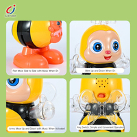 Juguete Interactivo Chengji con Luces, Funciona con Pilas, Multifuncional, Eléctrico, Baila y Camina, Abeja de Dibujos Animados, Juguete Eléctrico de Abeja