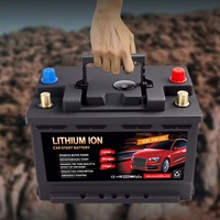 Generator portabel baterai Starter mobil Lifepo4 12v 100ah baterai asam timbal pengganti