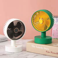Ventilateur de table mini tendance, rechargeable par USB, 5V, portable, deux vitesses, pour bureau