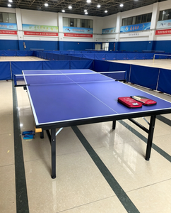 Mesa <span class=keywords><strong>de</strong></span> <span class=keywords><strong>ping</strong></span>-<span class=keywords><strong>pong</strong></span> plegable para interiores, tamaño estándar, <span class=keywords><strong>de</strong></span> MDF, portátil, con ruedas, para entrenamiento en casa, venta al por mayor <span class=keywords><strong>de</strong></span> fábrica. - Product Image 2