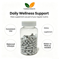 Complément Herbal Quotidien pour Adultes sous Marque Blanche : Capsules Vitaminées pour la Santé Intestinale, Soutien Naturel et Végétarien de l'Appareil Intestinal