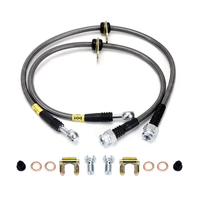 Kits de conduites de frein avant tressées en acier inoxydable avec étiquette personnalisée de haute qualité pour Scion FRS 13-16, Subaru BRZ 13-18, Toyota 86 17-19