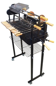 Parrilla Tradicional Griega Chipriota de Carbón y Asador Giratorio para <span class=keywords><strong>Kebab</strong></span>, Parrilla Chipriota para Barbacoa - Product Image 3