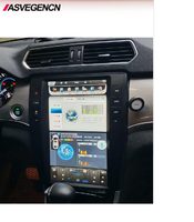 Moniteur gps de voiture avec écran Vertical, fonctionne sous Android, en amazon, avec signe rouge H2, lecteur vidéo et DVD