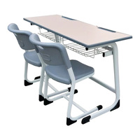 Bureau et chaise ergonomiques modernes pour l'école et le collège, articles de papeterie pour l'école