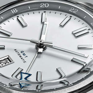 นาฬิกา Miyota 9075 GMT ระบบอัตโนมัติ สำหรับนักดำน้ำ ขนาด 40 มม. ตัวเรือนสแตนเลสสตีล กันน้ำ 10ATM นาฬิกาหรูสำหรับผู้ชาย  รับสลักโลโก้ - Product Image 3