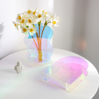 Vevor — Vase à fleurs en acrylique et plexiglas, pot coloré, décoration moderne, vente en gros, pour la maison