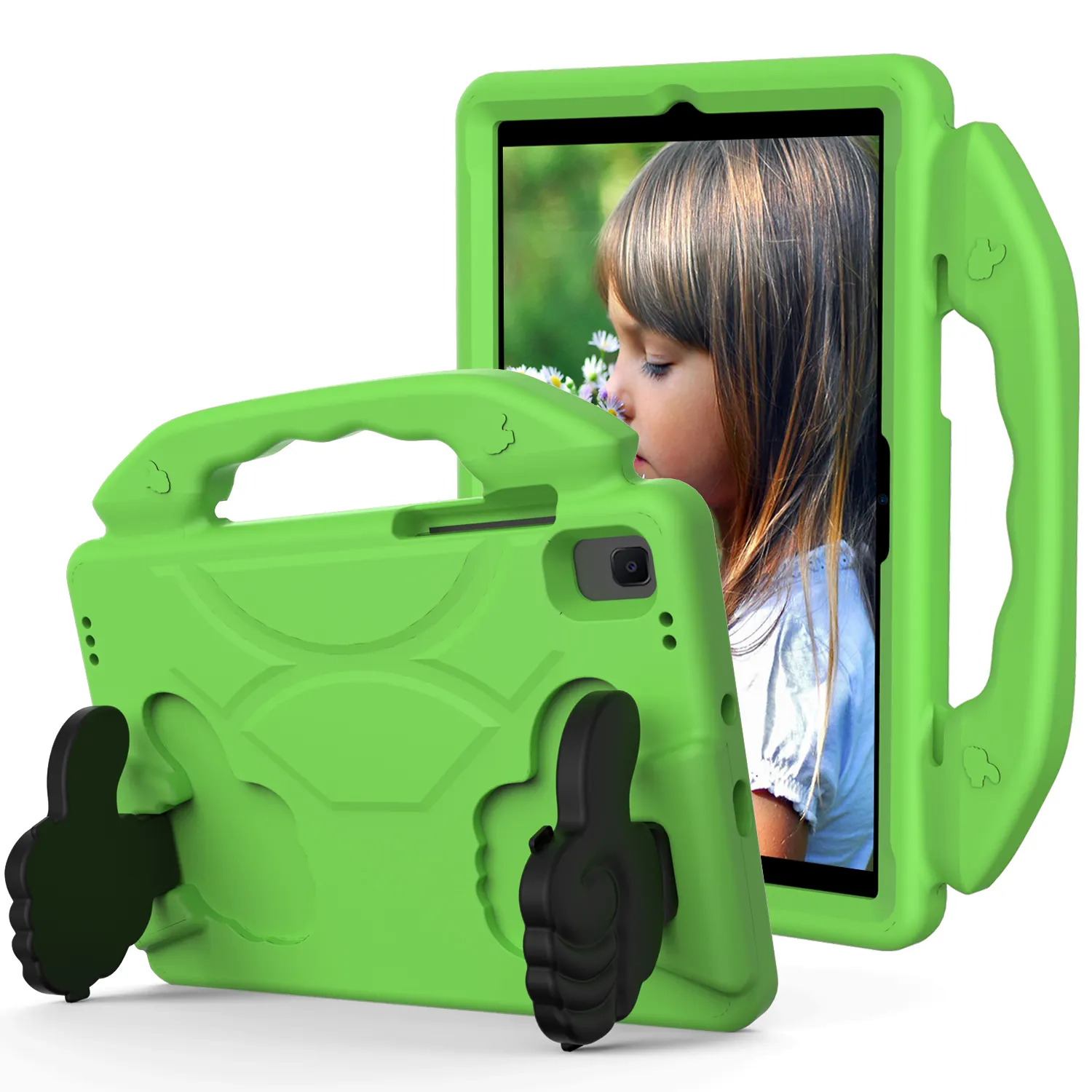 Étui de tablette à poignée EVA pour enfants, compatible avec Amazon Kindle fire hd7, 2015, 2017, 2019