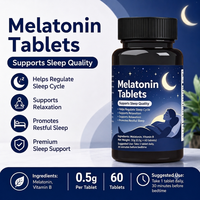 Comprimés de mélatonine pour la relaxation nocturne avec supplément alimentaire de vitamine B Fabricant OEM
