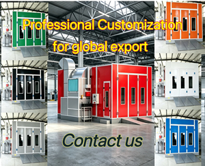 Cabina di Verniciatura per Auto a Temperatura Costante con Sistema Integrato di Spruzzatura e Cottura per Officine di Riparazione Auto - Product Image 2