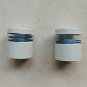 אטב 201 נירוסטה רכוב קיר קיר זול עבור זכוכית אקרילית dia.25 * h19mm מצופה שלט כוח לבן - Product Image 3